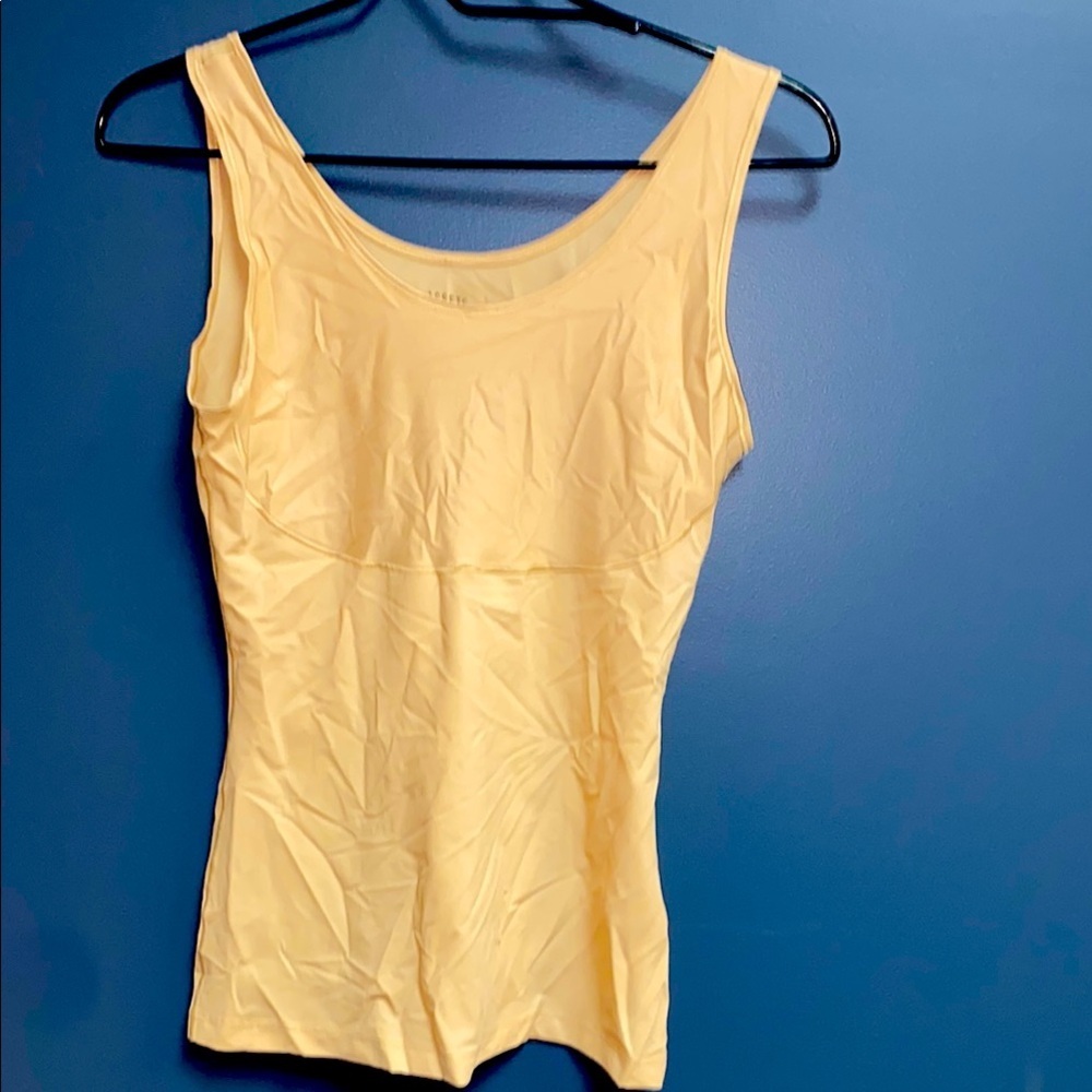 ASSETS‎ BY SPANK SIZE XL SHAPER TAN TANK TOP EUC CLEAN MEASURES 24”L 16”CHEST